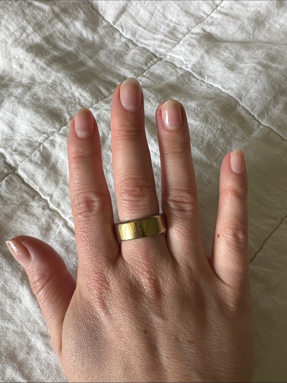 Oura Ring Gen 4 Gold - Size 8